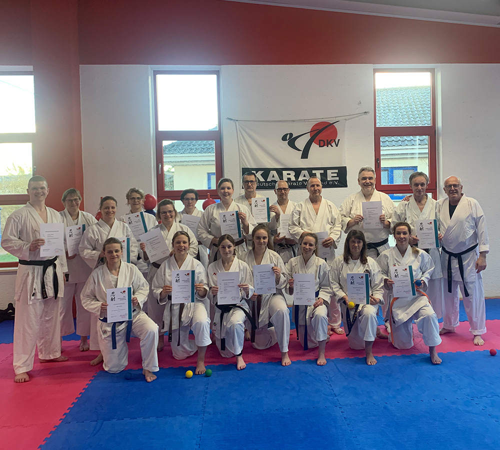 Sound-Karate Instructor für den SC Grün Weiß