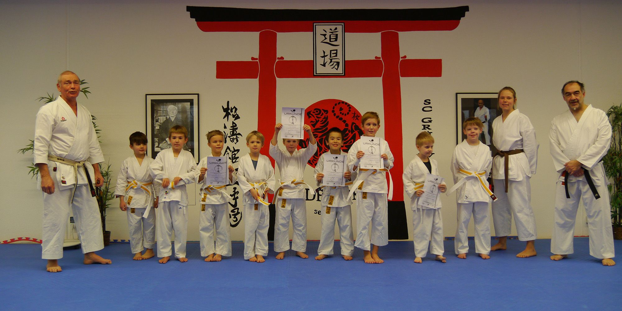 Erste Kyu-Prüfung zum dritten Advent