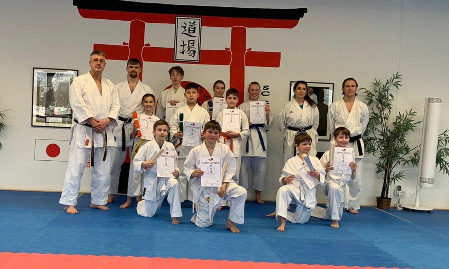 Erfolgreiche Karate Prüfung